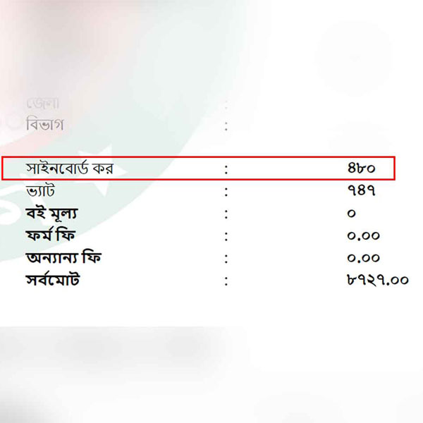 Trade License Renewal Fee Calculator